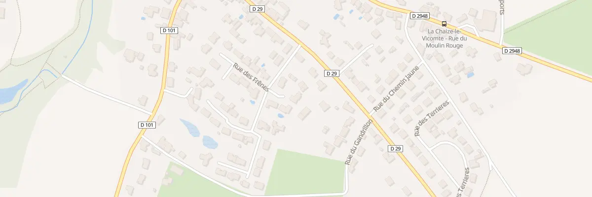 Plan du 14 Rue des frênes à La Chaize-le-Vicomte