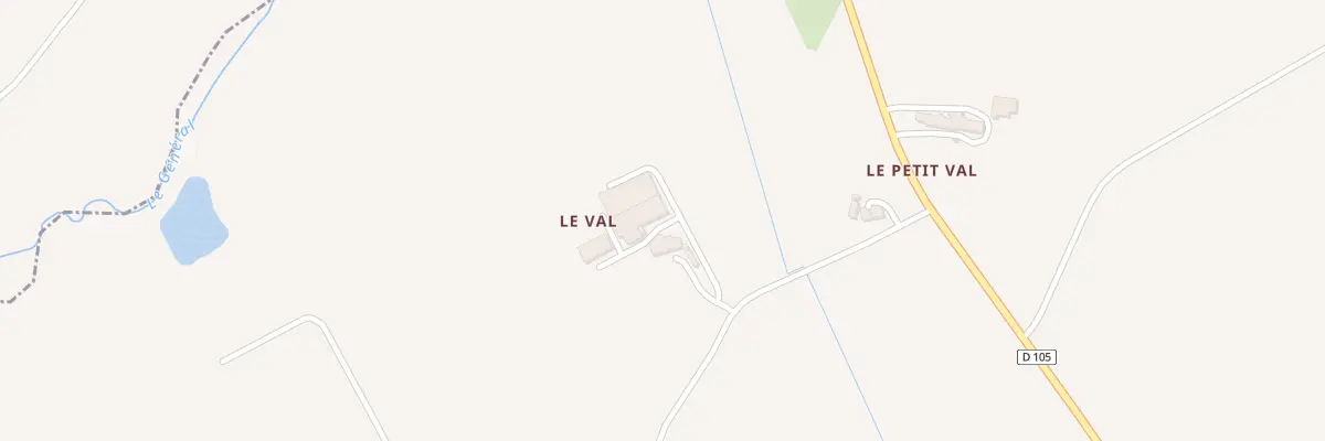Plan du 5131 Le Val à Combourtillé