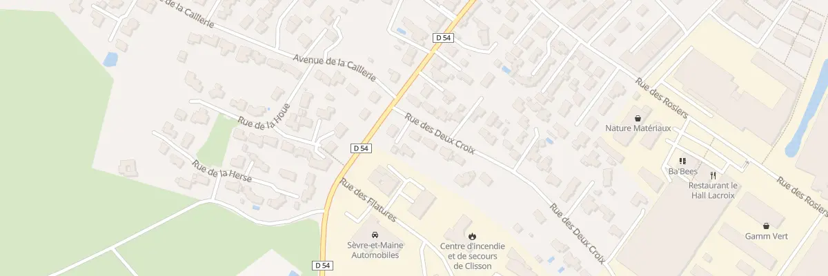 Plan du 4 Rue des Deux Croix à Clisson