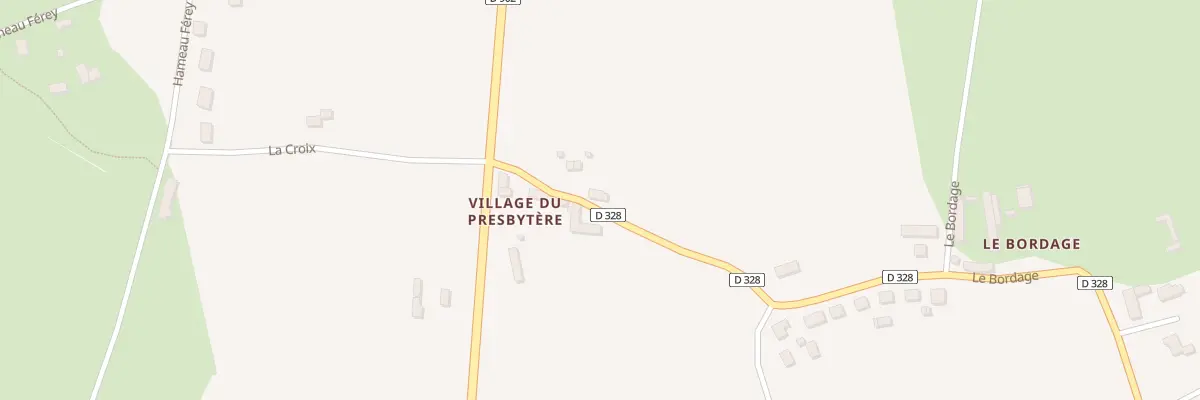 Plan du 7 Village du Presbytere à La Pernelle