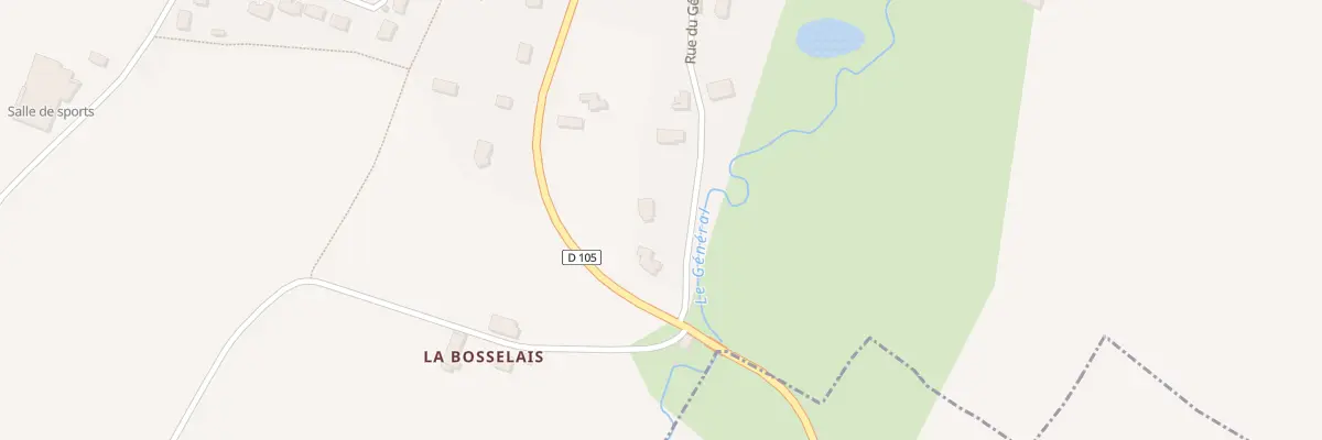 Plan du 5 Rue du General Saint Georges à Rives-du-Couesnon