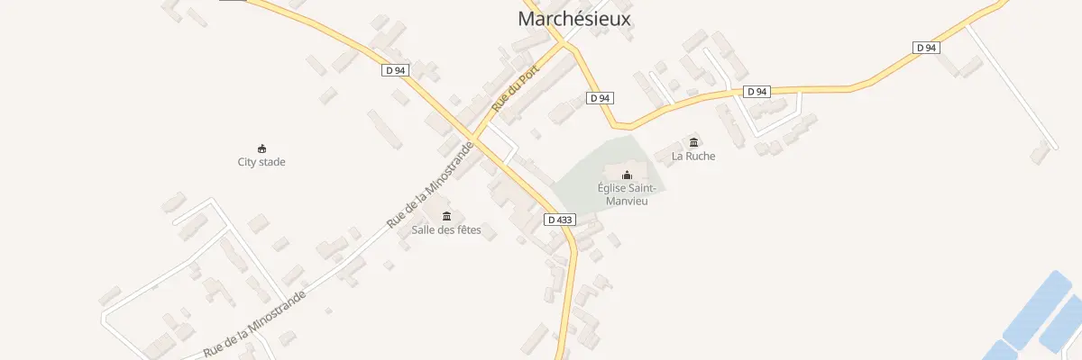 Plan du 7 Rue de l’Eglise à Marchésieux