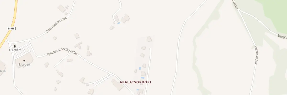 Plan du 5310 Apalax Ordoqui à Ossès