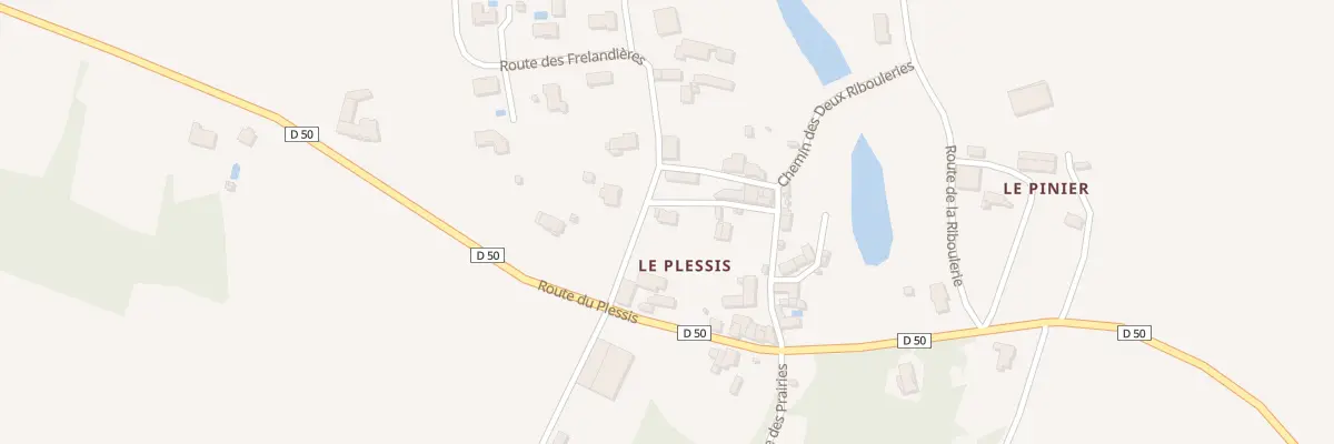 Plan du 2 Rue des Marronniers à Rosnay