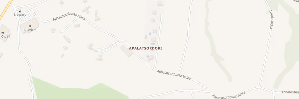 Plan du 5318 Apalax Ordoqui à Ossès