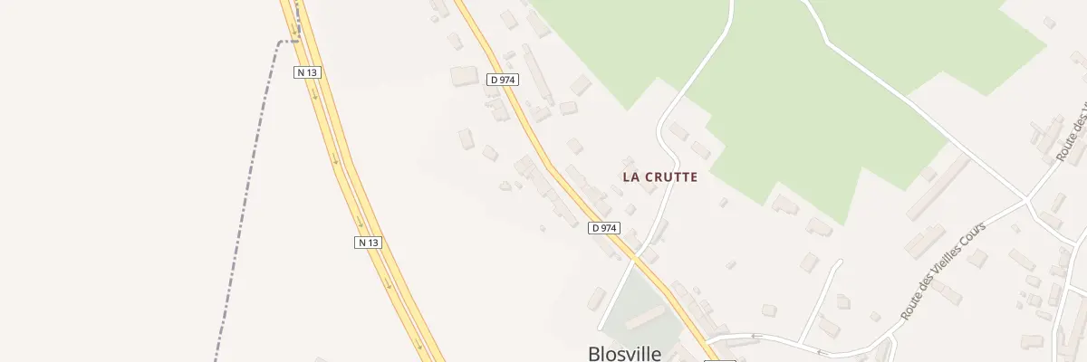 Plan du 20 Rte du Bourg à Blosville