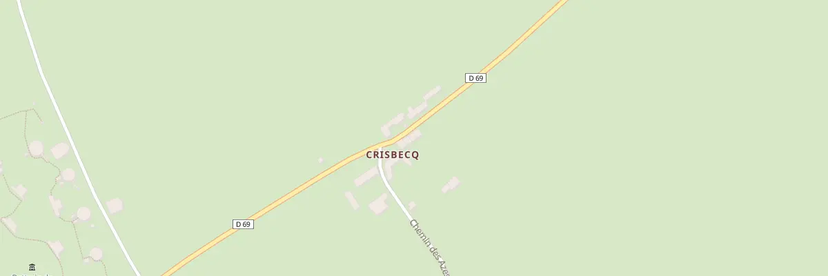 Plan du 6 Rte de Crisbecq à Saint-Marcouf
