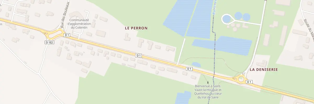 Plan du 29 Rue du Stade à Quettehou