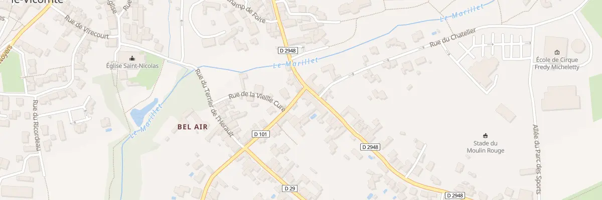 Plan du 1 Rue du pot de vin à La Chaize-le-Vicomte