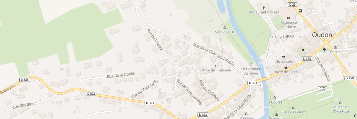 Plan du 13 Che du Prieuré à Oudon