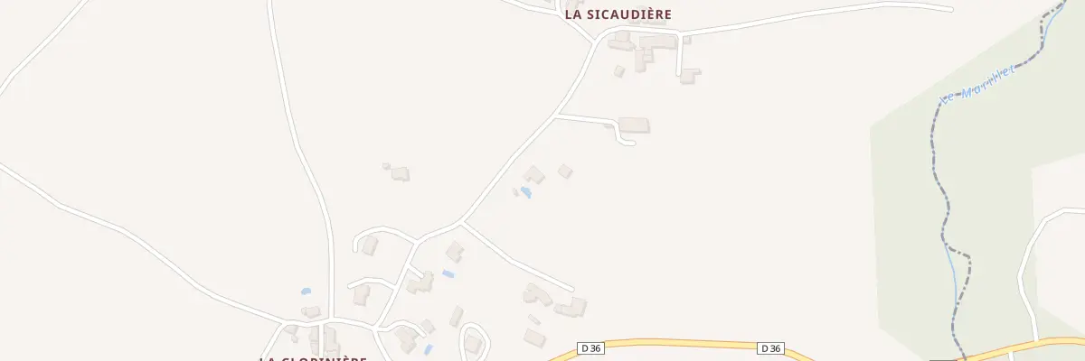 Plan du 200 La Sicaudière à Rives de l’Yon