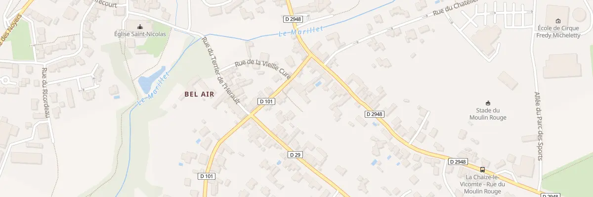 Plan du 3 Rue du pot de vin à La Chaize-le-Vicomte