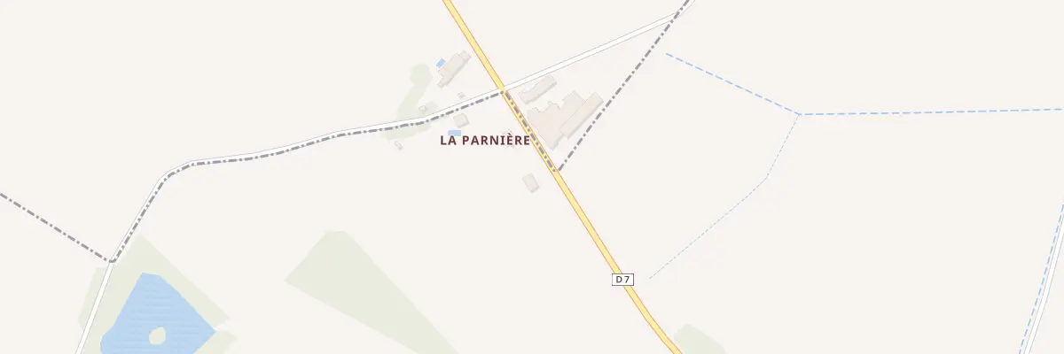 Plan du 5562 La Parniere à Chauché