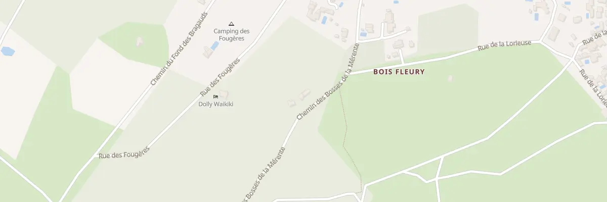 Plan du 5732 Che des Bosses a la Merente à Rivedoux-Plage