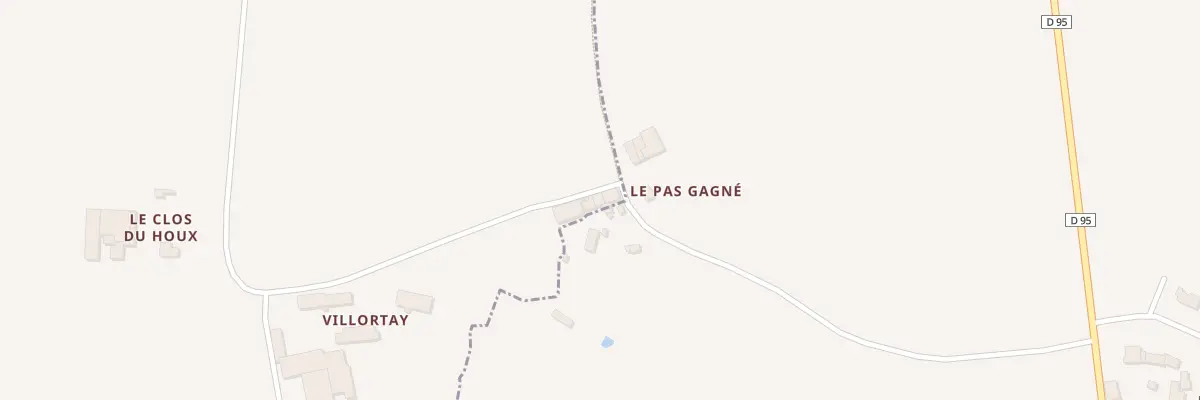 Plan du 5185 Le Pas Gagne à Bais