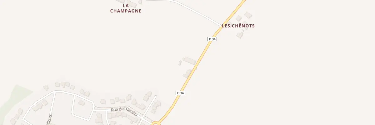 Plan du 5069 Les Petits Chênots à Saint-Aubin-des-Landes