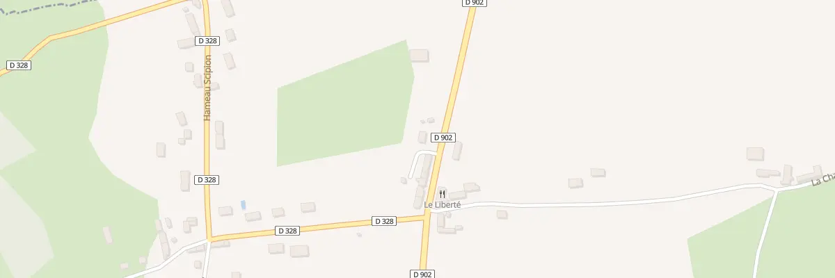 Plan du 6 Village de la Grande Route à La Pernelle