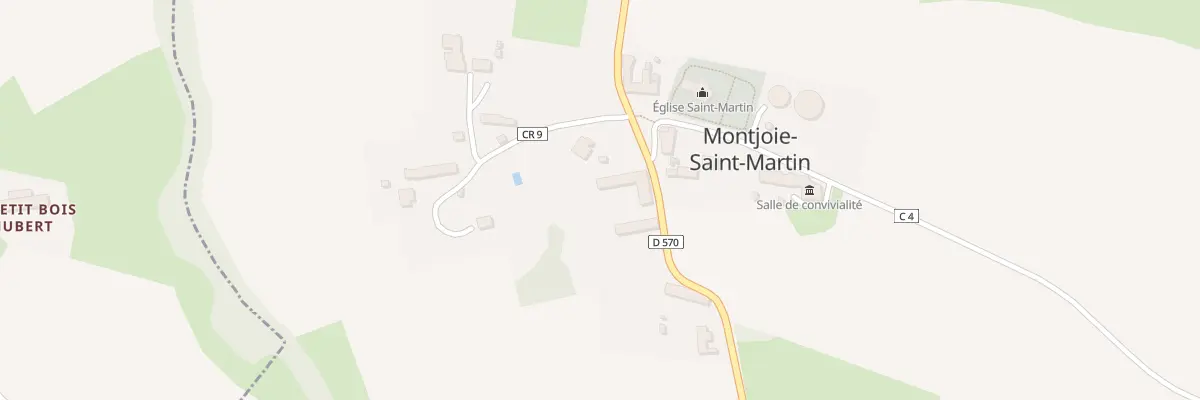 Plan du 5145 Le Bourg à Montjoie-Saint-Martin