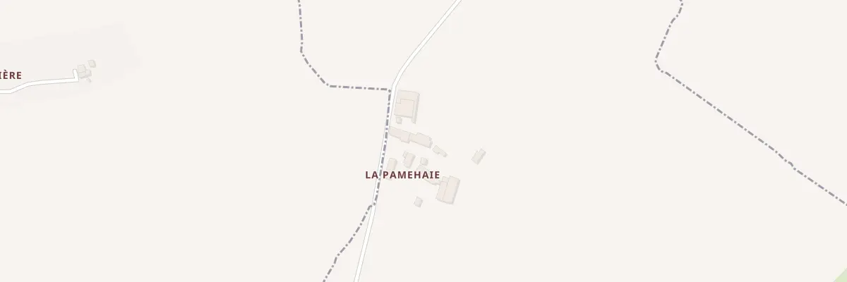 Plan du 5153 La Pamehaie à Visseiche