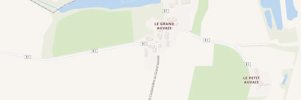 Plan du 2 Le Grand Auvais à Grand-Auverné