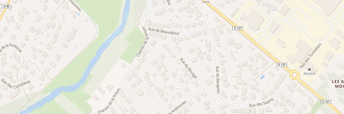 Plan du 4 Rue du Bocage Saint Georges à Montaigu-Vendée