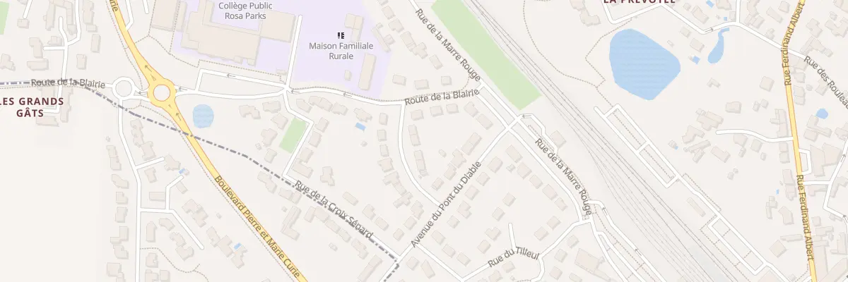 Plan du 5 Rue du Croissant à Clisson