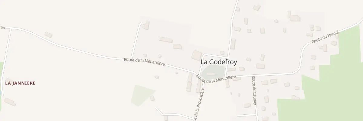Plan du 5004 Le Bourg à La Godefroy