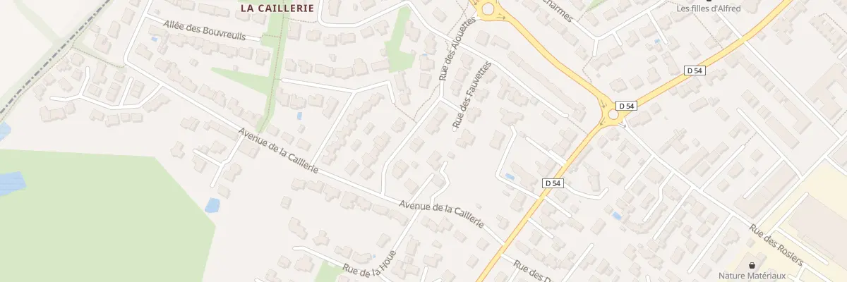 Plan du 8 Rue des Alouettes à Clisson