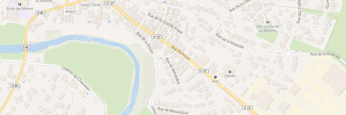 Plan du 1B Rue du Belvédère à Montaigu-Vendée