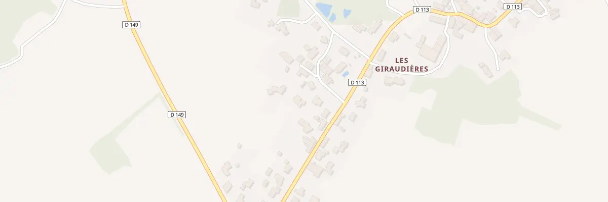 Plan du 41B Les Giraudieres à Gorges