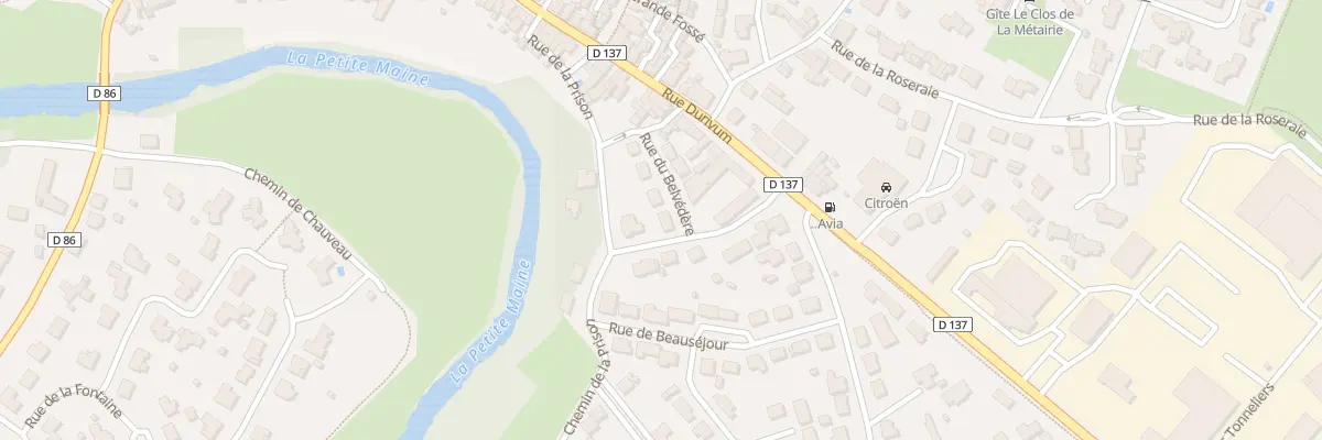 Plan du 10 Rue du Belvédère à Montaigu-Vendée