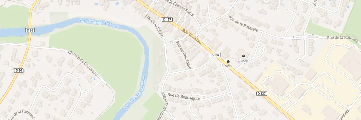 Plan du 8 Rue du Belvédère à Montaigu-Vendée