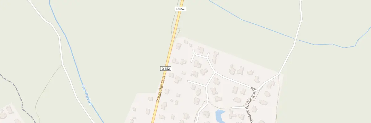 Plan du 195 Lot Roselieres du Bas Rouge à Saint-Michel-Escalus
