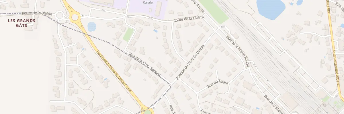 Plan du 8 Rue du Croissant à Clisson