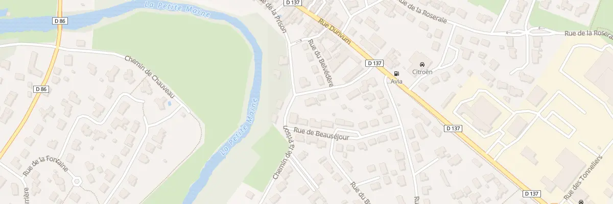 Plan du 9 Rue des coteaux à Montaigu-Vendée