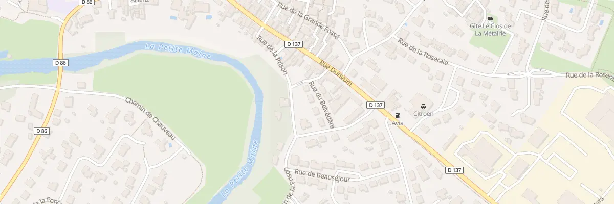 Plan du 6 Rue du Belvédère à Montaigu-Vendée