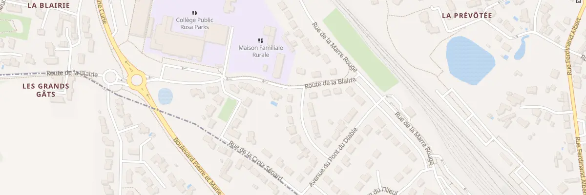 Plan du 2 Rue du Croissant à Clisson