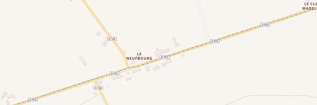 Plan du 6 Le Neufbourg au Lorey