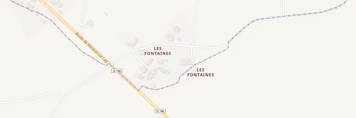 Plan du 43 Rte des Deux Cantons à Rives de l’Yon