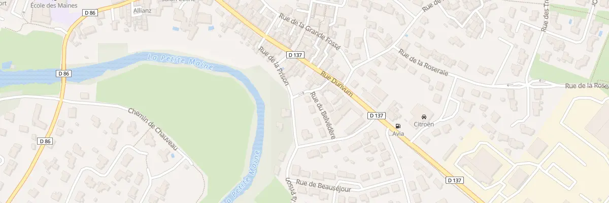 Plan du 4 Rue du Belvédère à Montaigu-Vendée