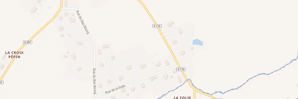 Plan du 4B La Folie à Saint-Loup
