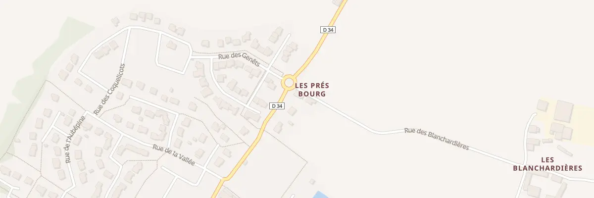 Plan du 10 Rue des Ecoles à Saint-Aubin-des-Landes