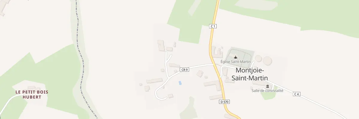Plan du 5163 Le Bas Montjoie à Montjoie-Saint-Martin