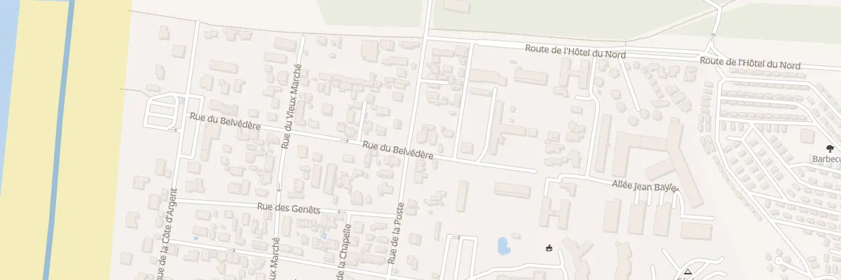 Plan du 60 Rue de la Poste à Mimizan