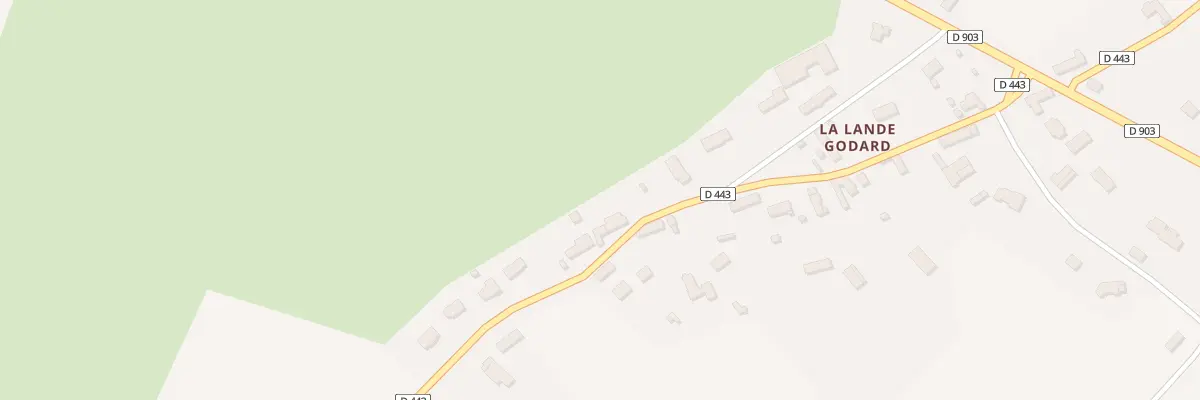 Plan du 5101A La Lande Godard à Méautis