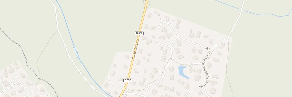 Plan du 450 Rte des Lacs à Saint-Michel-Escalus
