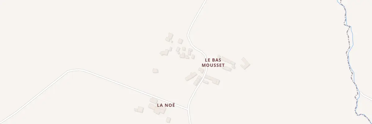 Plan du 13 Le Bas Mousset à La Chapelle-Saint-Aubert