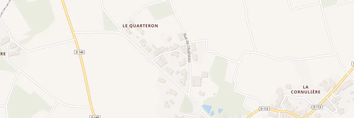 Plan du 12 Le Quarteron à Gorges