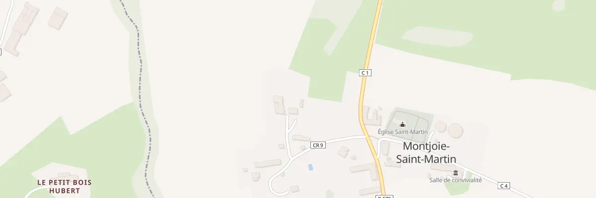 Plan du 5119 Le Bas Montjoie à Montjoie-Saint-Martin