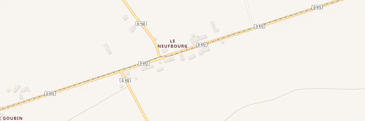 Plan du 3 Le Neufbourg à Cametours
